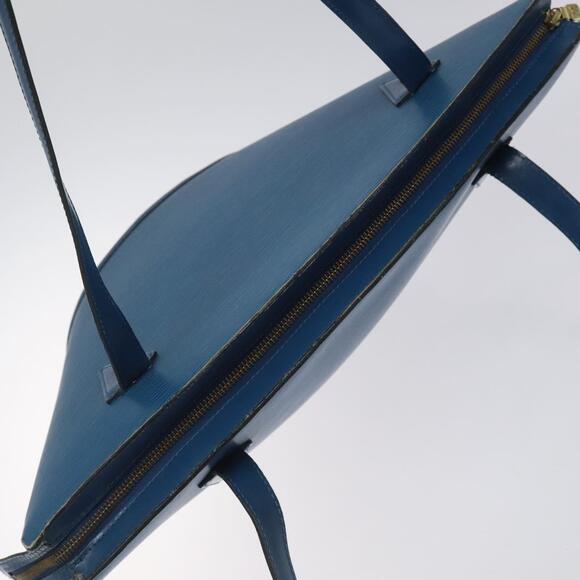 LOUIS VUITTON Epi Saint Jacques Shopping Shoulder Bag Blue M52275 - Picture 6 of 16